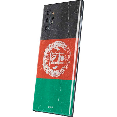 Afghanistan Flag Distressed Galaxy Note 10 Plus Skin
